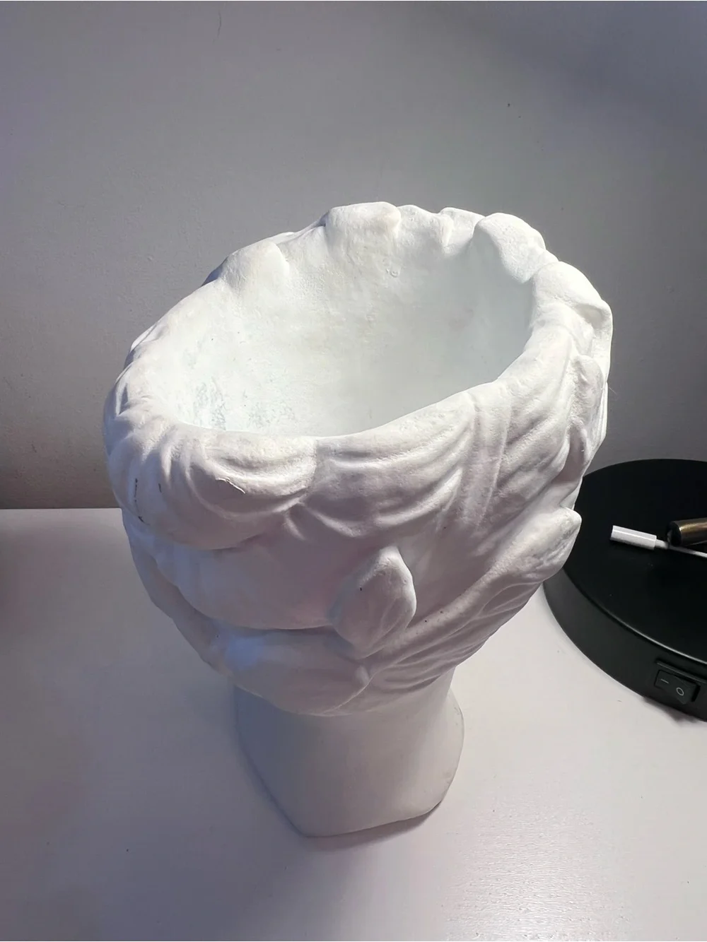 Grecian Goddess Bust Planter / Vase